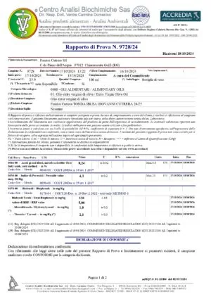 Tonda Iblea Cutrera - Ulei de masline extravirgin
