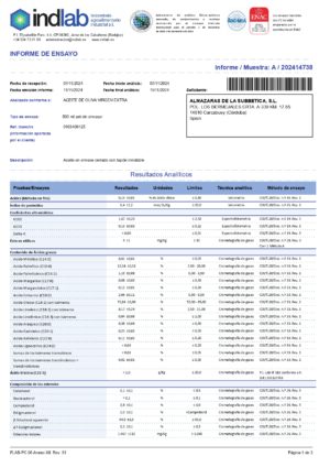 Rincon de la Subbetica Cel mai bun ulei de măsline din lume