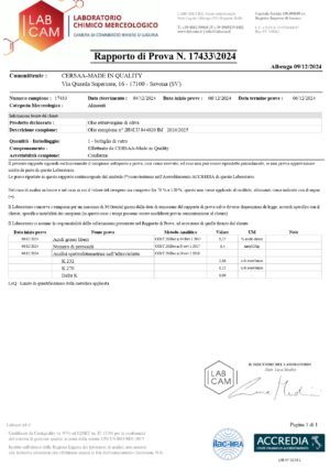 Riviera Ligure DOP-Ulei de măsline extravirgin 500ml