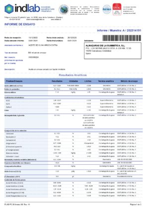 Almaoliva Arbequino Ulei de măsline extravirgin 500ml