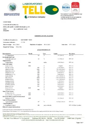 Arbequina Casas de Hualdo