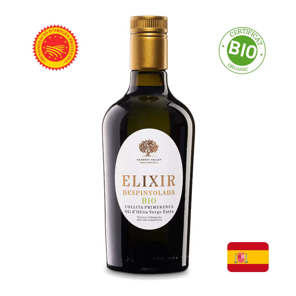 Elixir Arbequina Bio fara samburi Ulei de masline extravirgin