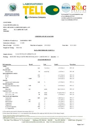 ulei de masline arbequina