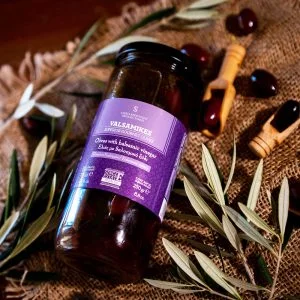 Masline Kalamata cu otet balsamic Valsamikes