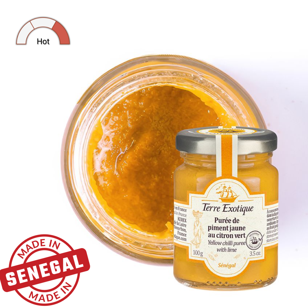 Piure de chili galben cu lime