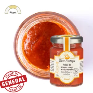 Piure de chili rosu cu lime